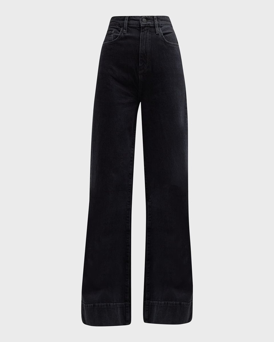 Ms. Onassis High Rise Wide-Leg Jeans